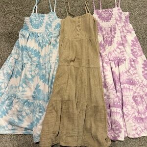 SPRING dresses (size 5/6)